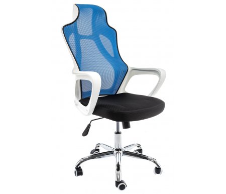 

Компьютерное кресло Woodville, White plastic / black / dark blue, Local черное / голубое