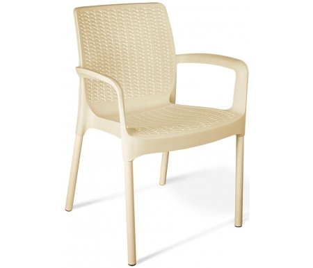 

Пластиковое кресло Sheffilton, Бежевый / ваниль, SHT-S68