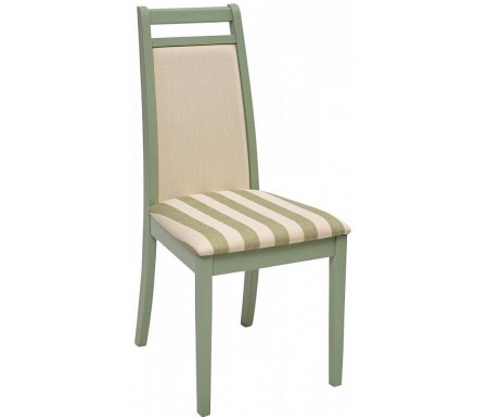 Стул деревянный Мебель Малайзии TS Pisalo olive green / fabric f7-8 / 11 (pl-sc3)