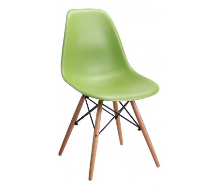 

Стул Стул Груп, Eames зеленый / деревянный каркас