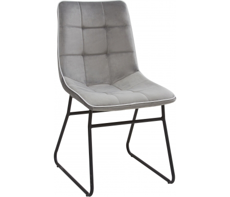 

Стул на металлокаркасе Мебель Малайзии, Dorset light grey / white