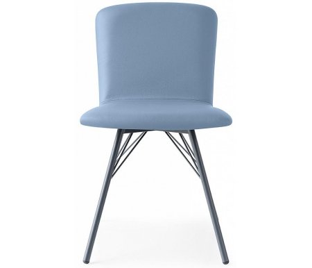 

Стул на металлокаркасе Мебель Малайзии, Matt grey / sa0 skuba sky blue, Emma CB/1662-SK mt.P16 matt grey / SA0 skuba sky blue