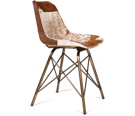 

Стул Тетчер, на металлокаркасе Secret De Maison Eames Rodeo mod. M-13098 античная медь