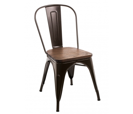 

Стул на металлокаркасе Тетчер, Коричневый, VIP Loft Chair brown
