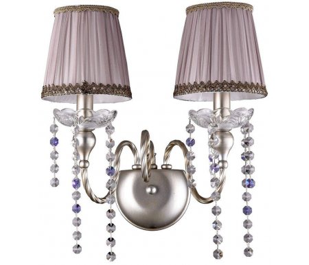 

Бра Crystal Lux, Alegria AP2 Silver-Brown