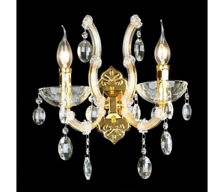 

Бра Crystal Lux, Crystal Lux Hollywood AP2 Gold