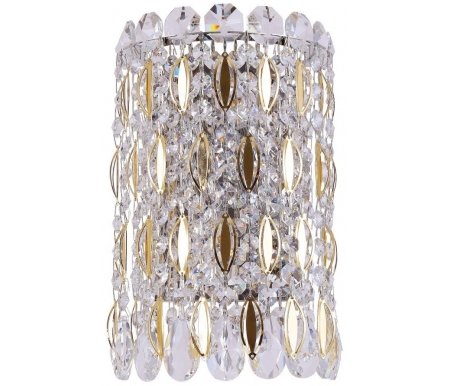 

Бра Crystal Lux, LIRICA AP2 CHROME/GOLD-TRANSPARENT