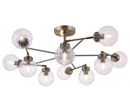 

Люстра Freya, на штанге Daisy FR5041PL-10BS