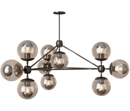 

Люстра Mak-interior, на штанге Modo WTL9131-10-GR