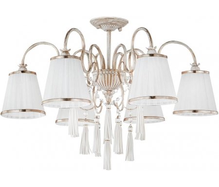 

Люстра Crystal Lux, на штанге OFELIA SP-PL6 WHITE