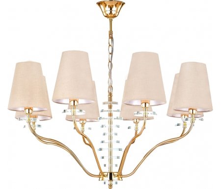 

Подвесная люстра Crystal Lux, ARMANDO SP8 GOLD