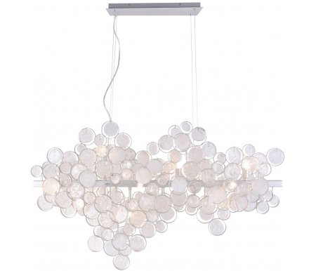 

Подвесная люстра Crystal Lux, DESEO SP12 L1000 SILVER