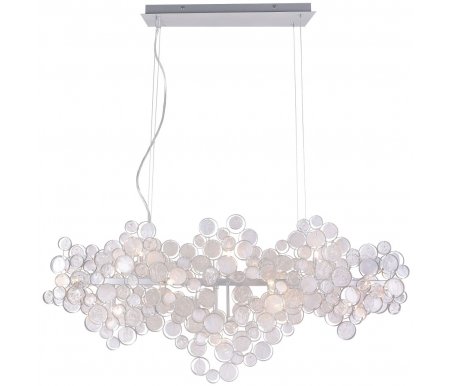 

Подвесная люстра Crystal Lux, DESEO SP15 L1400 SILVER