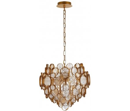 

Подвесная люстра Crystal Lux, DESEO SP6 D460 GOLD