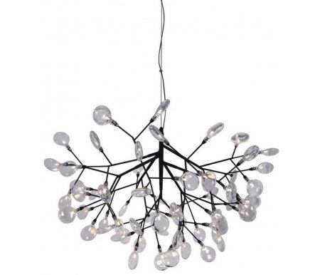 

Подвесная люстра Crystal Lux, Evita Evita SP63 BLack/Transparent
