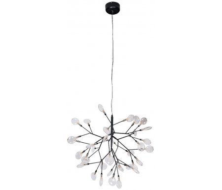 

Подвесная люстра Crystal Lux, EVITA SP36 BLACK/TRANSPARENT