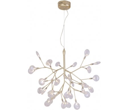 

Подвесная люстра Crystal Lux, EVITA SP36 GOLD/TRANSPARENT