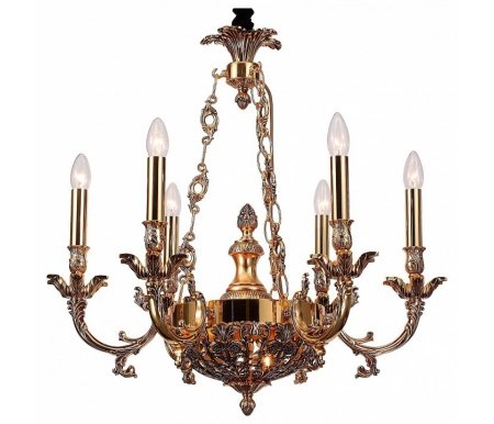 

Подвесная люстра Lucia Tucci, FIRENZE 1781.6.2 antique gold