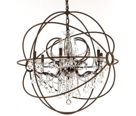 

Подвесная люстра Mak-interior, Foucault's Orb Crystal D75