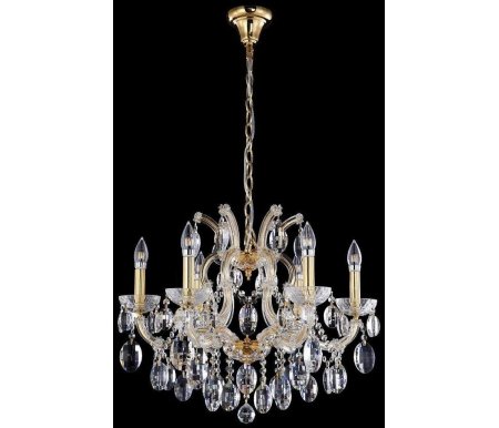 

Подвесная люстра Crystal Lux, Hollywood Sp6 Gold