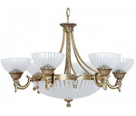 

Подвесная люстра Kink Light, Кристалл классика 2067/6+3 ANTIK