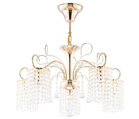 

Подвесная люстра Freya, Leona Gold FR1127-PL-05-G