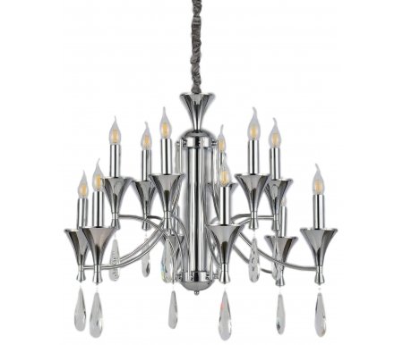 

Подвесная люстра Lumina Deco, Libero LDP 1230-12 CHR