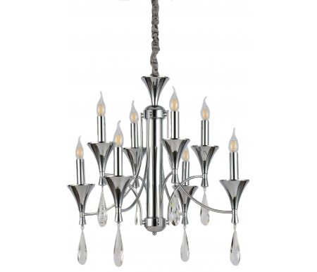 

Подвесная люстра Lumina Deco, Libero LDP 1230-8 CHR