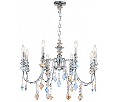 

Подвесная люстра Lucia Tucci, Maya 4450.8 chrome
