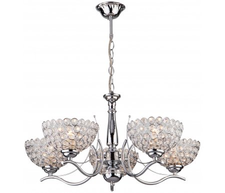 

Подвесная люстра Eurosvet, Mirage 30119/5 хром