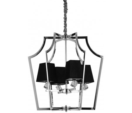 

Подвесная люстра Lumina Deco, Montero LDP 1249-4 CHR+BK