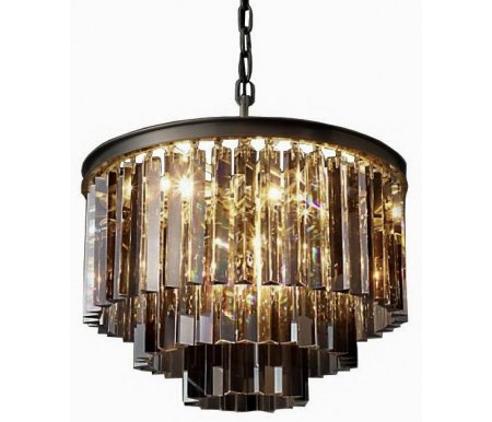 

Подвесная люстра Mak-interior, Odeon 3 Rings Smoke