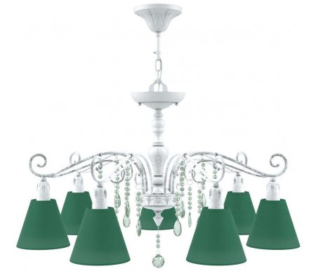 

Подвесная люстра Lamp4you, Provence E4-07-WM-LMP-O-29-CRL-E4-07-GR-DN