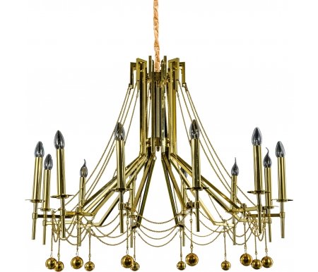 

Подвесная люстра Mak-interior, Rocco gold WTL1045-12GD