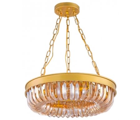 

Подвесная люстра Mak-interior, Terra gold amber WTL214-11-BR