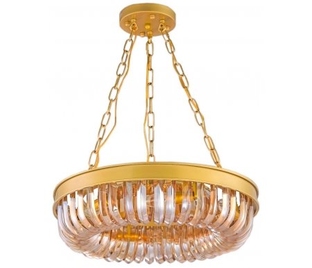

Подвесная люстра Mak-interior, Terra gold amber WTL214-16-BR