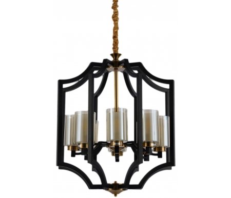 

Подвесная люстра Lumina Deco, Vigatto LDP 1224-8 BK+MD