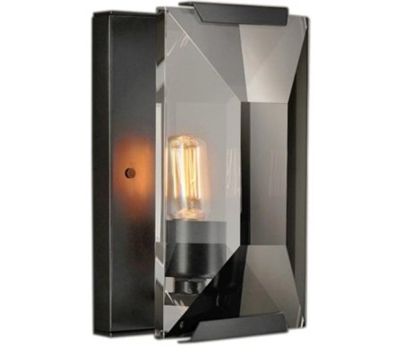 

Настенный светильник Mak-interior, Harlow WTL2117-W1BK-CL