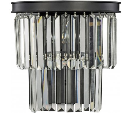 

Настенный светильник Mak-interior, Odeon WTL2111-W2 BK-CL