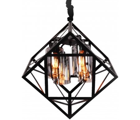 

Подвесной светильник Lumina Deco, Brutte LDP 11339-4 BK