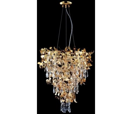 

Подвесной светильник Crystal Lux, Romeo Sp10 Gold D600