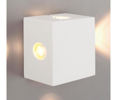 

Уличный настенный светильник Elektrostandard, 1601 Techno LED Kvatra белый 4690389116391